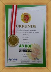 Ab Hof Messe Wieselburg Honigprmierung Silbermedaillie